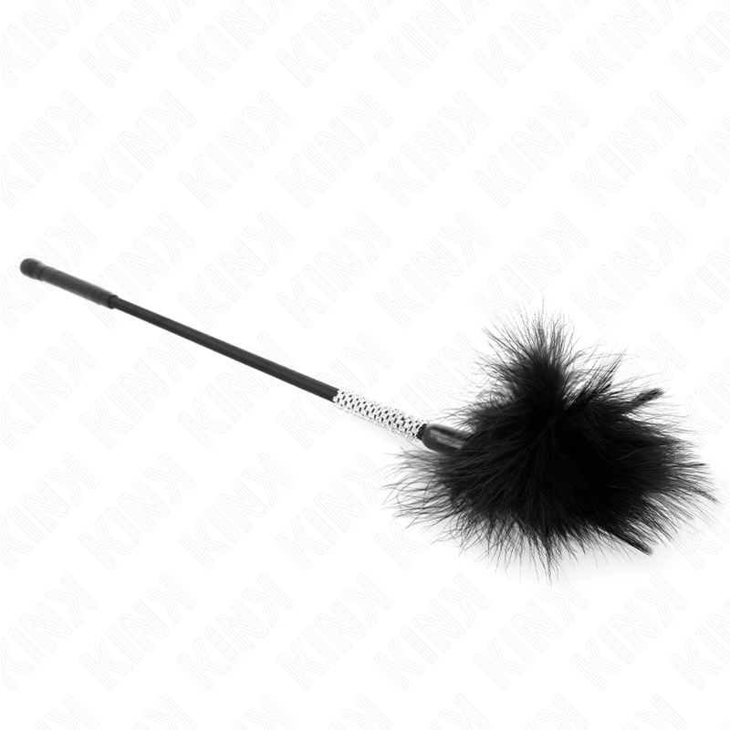 Feathers with rhinestone handle 50 cm
