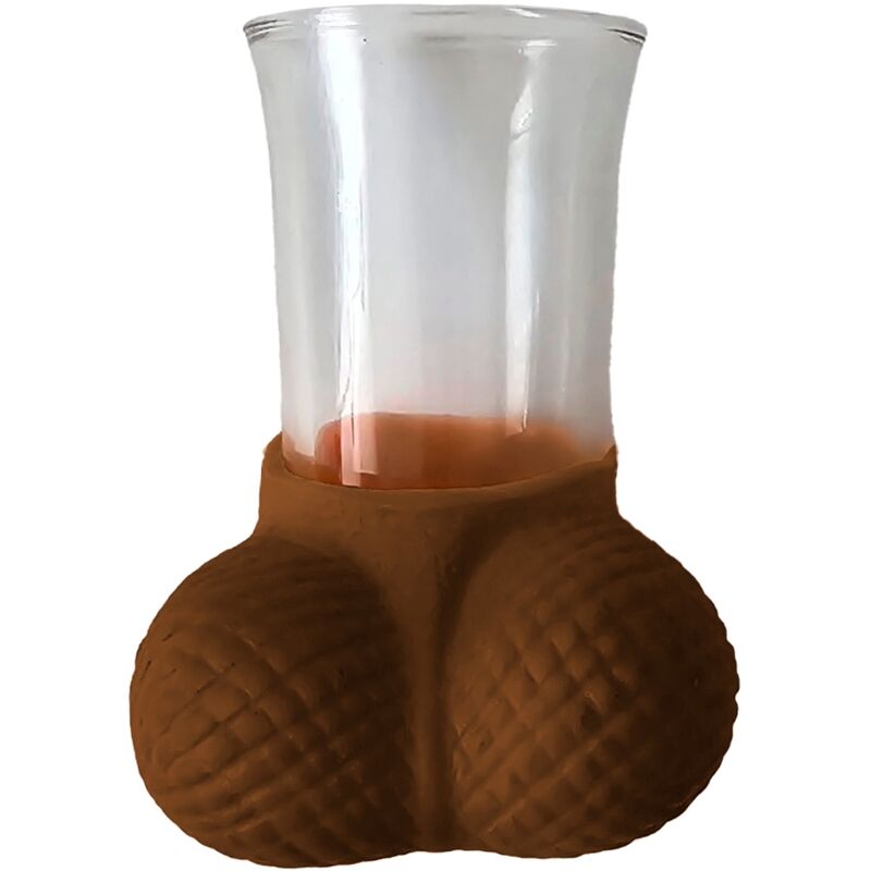 Verre  liqueur avec des oeufs de mulato