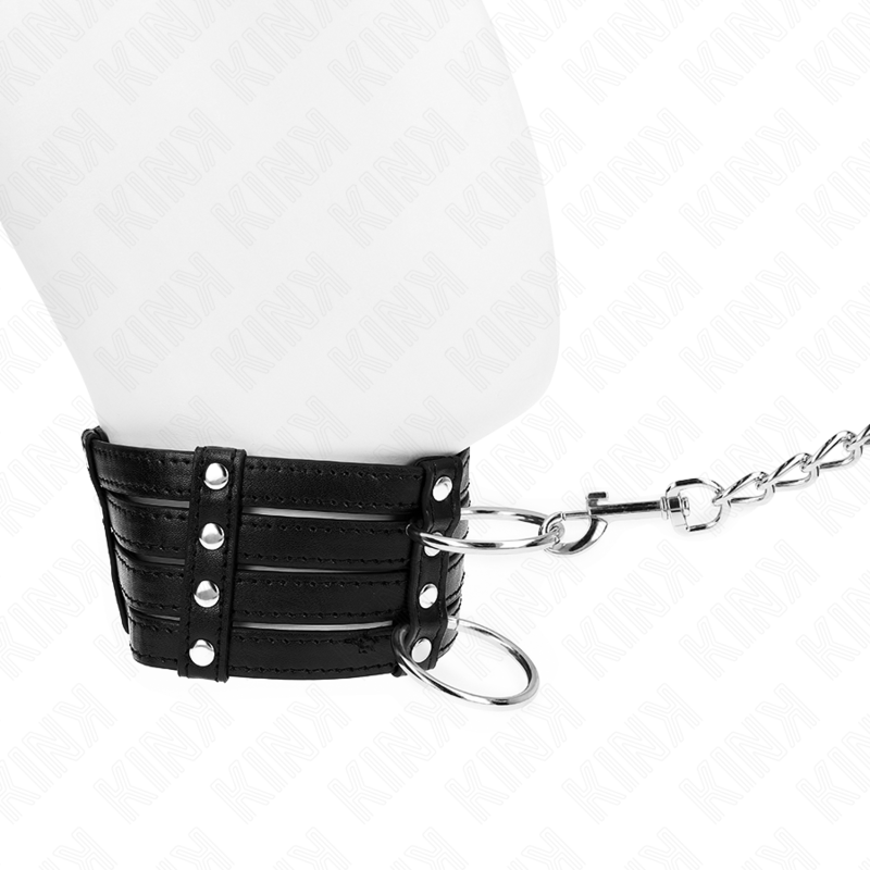 Necklace with belt 65 cm sub style adjustable 35-51 cm x 7 cm