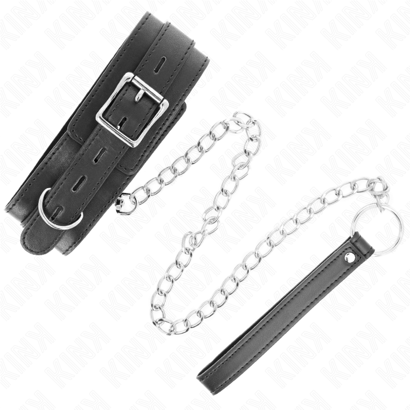 Collar with belt 65 cm with black strap 54 x 4.5 cm