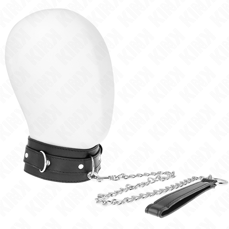 Collar with belt 65 cm with black strap 54 x 4.5 cm