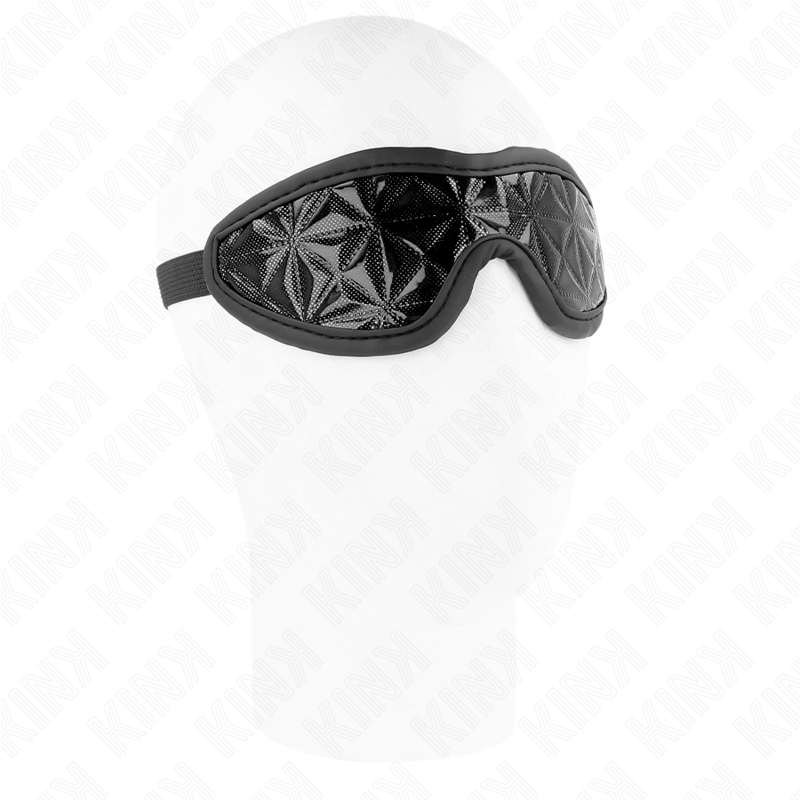 Black diamond pattern headband 20.5 x 6 cm