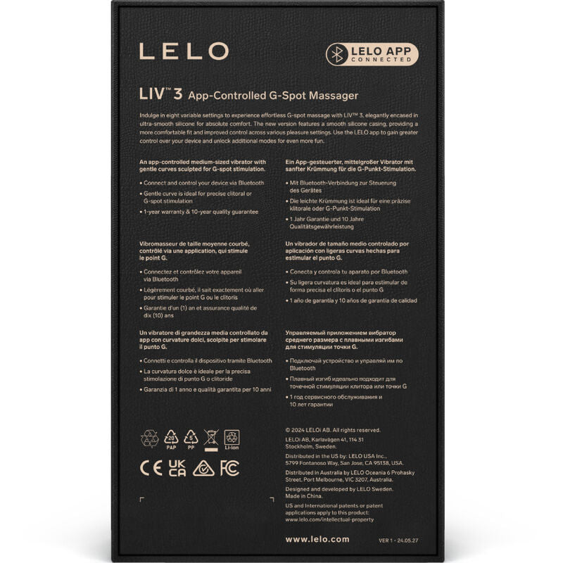Liv™ 3 stimulateur de point g rose