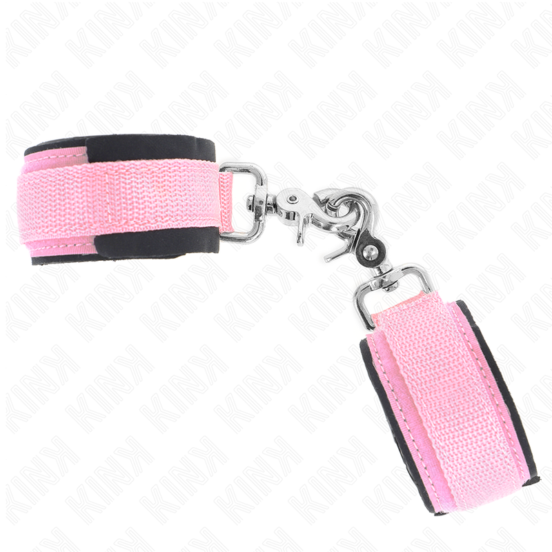 Adjustable pink neoprene wrist supports adjustable 22-34 cm