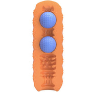 Orange Dual Ball Male Masturbator