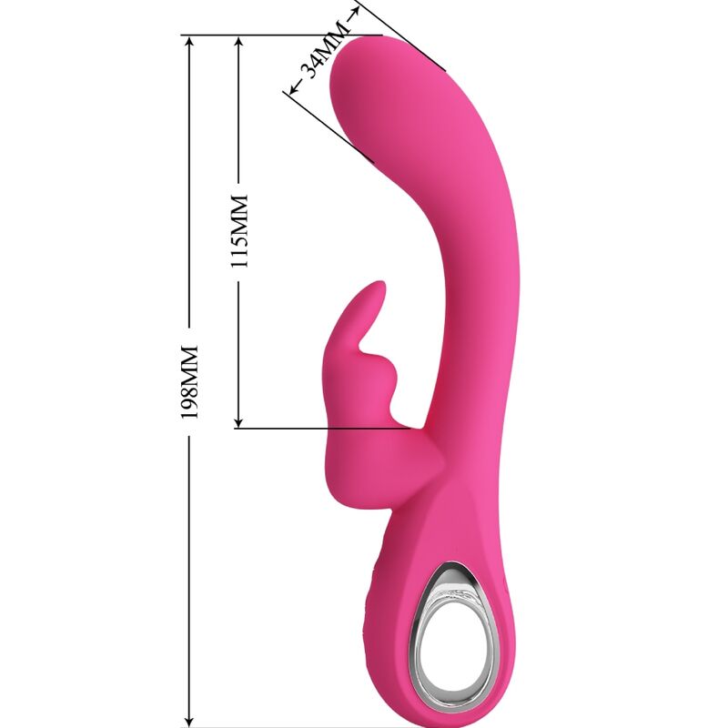 Novak Rabbit Vibrator 12 Vibrations Pink
