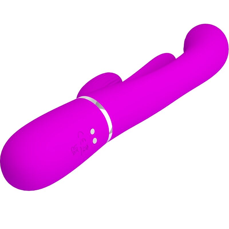 Shania Triple Rabbit Multi-Function Vibrator Pink