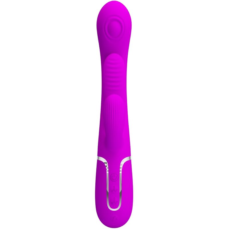 Shania Triple Rabbit Multi-Function Vibrator Pink
