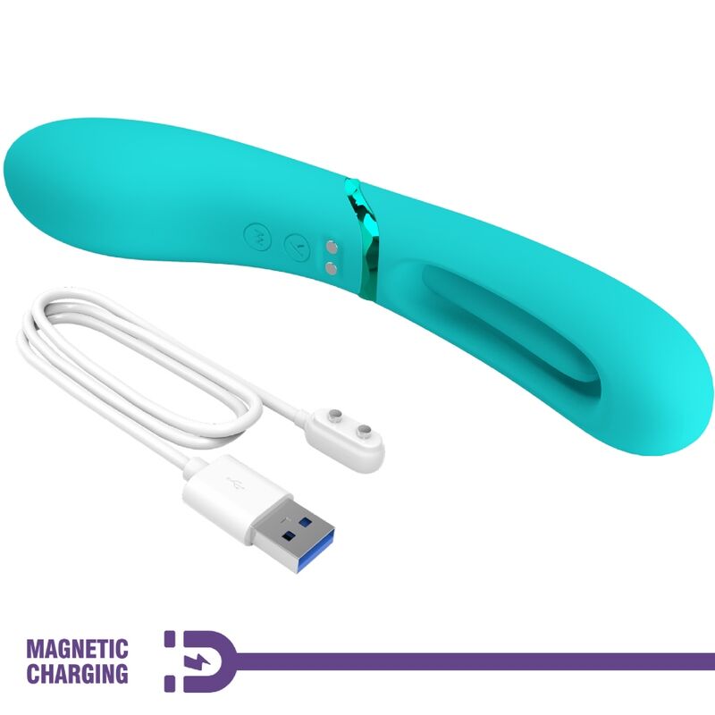 Lexie G-spot vibrator 7 vibrations blue