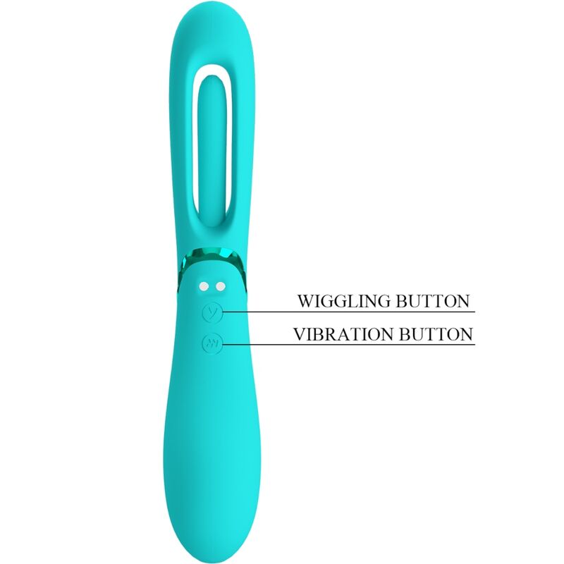 Lexie G-spot vibrator 7 vibrations blue