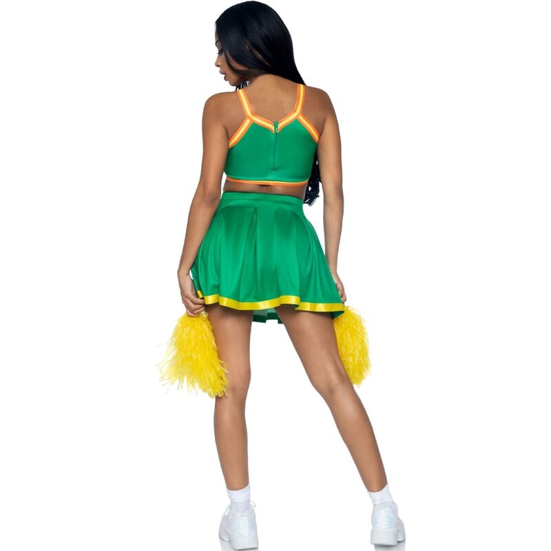 Costume pom-pom girls vert s/m