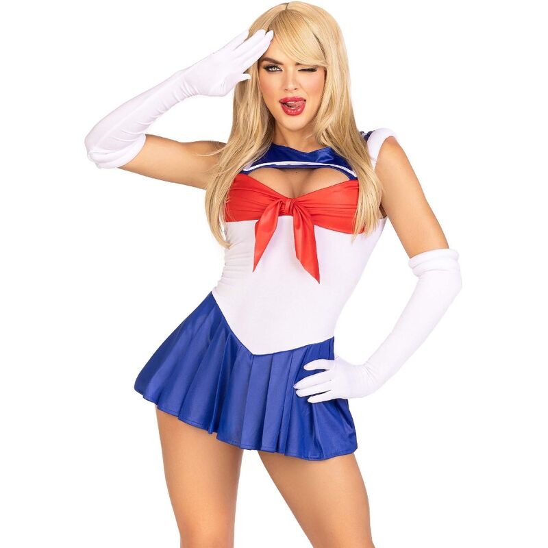 Sexy multicolored sailor costume m