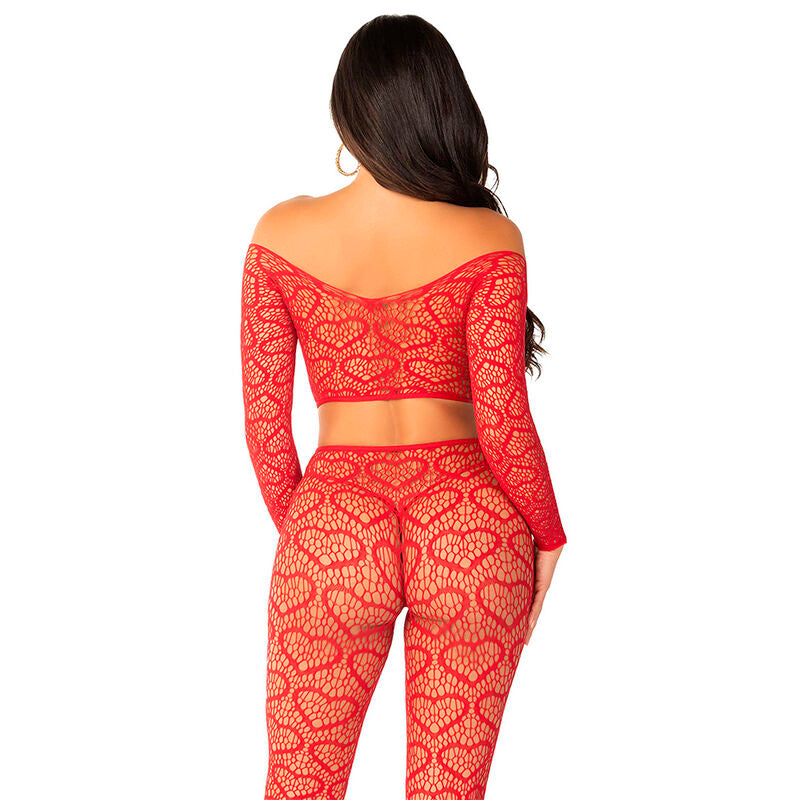 Crop top + red bottoms one size