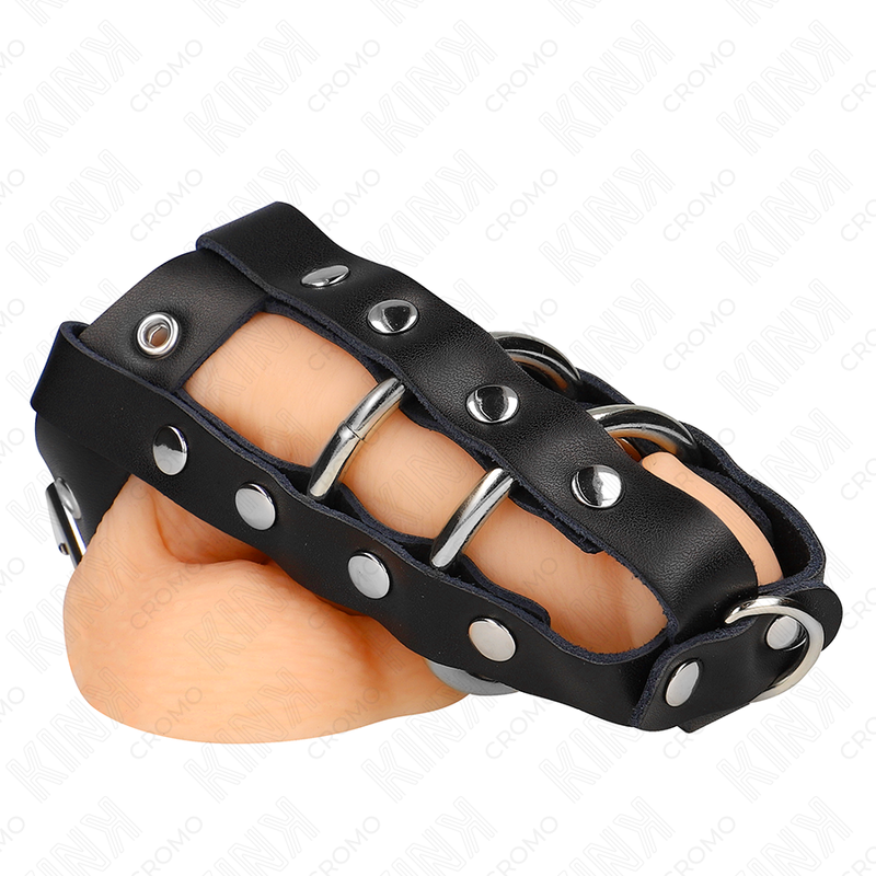 Adjustable penis cage with lock
