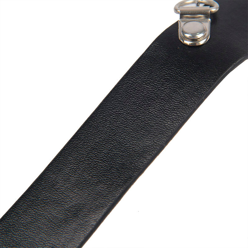 953720 black bondage leather nipple clamps one size