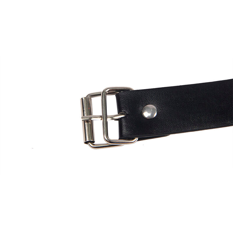 953720 black bondage leather nipple clamps one size