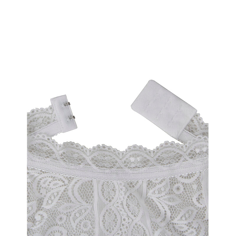 953850 white lace bodysuit s/m