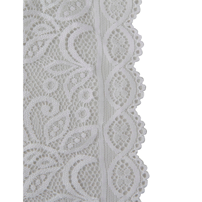 953867 white lace bodysuit l/xl