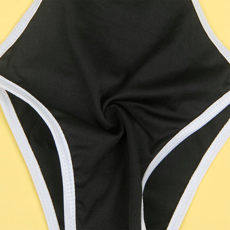 954314 sexy women's costume black/white l/xl