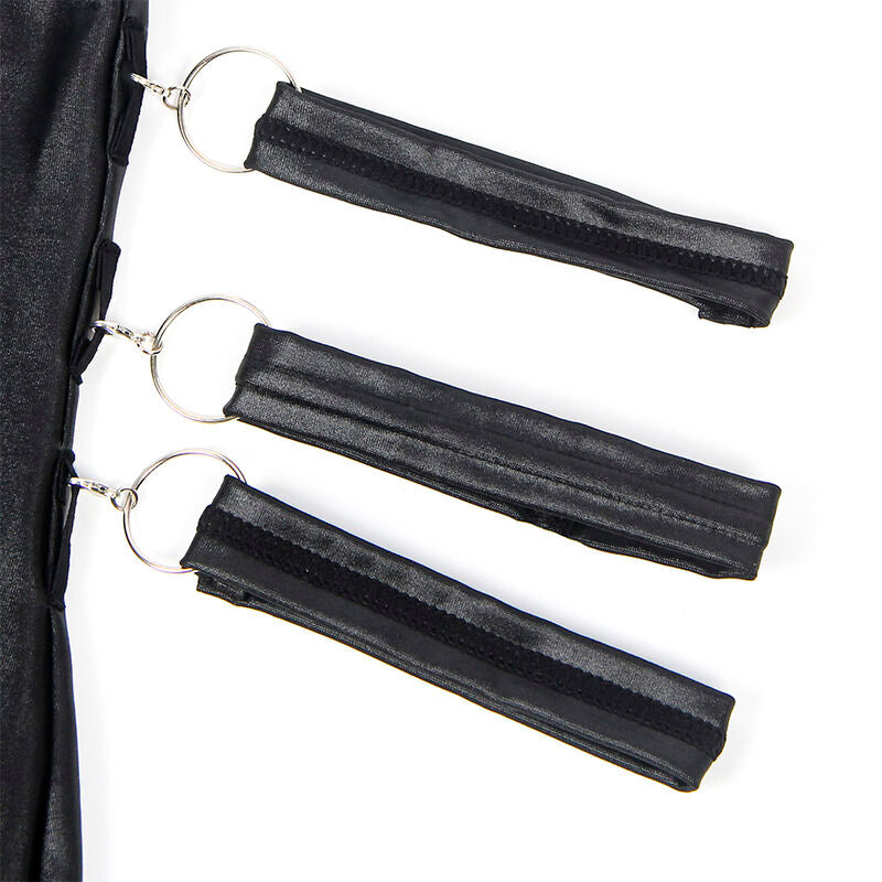954413 body bondage en cuir noir l/xl
