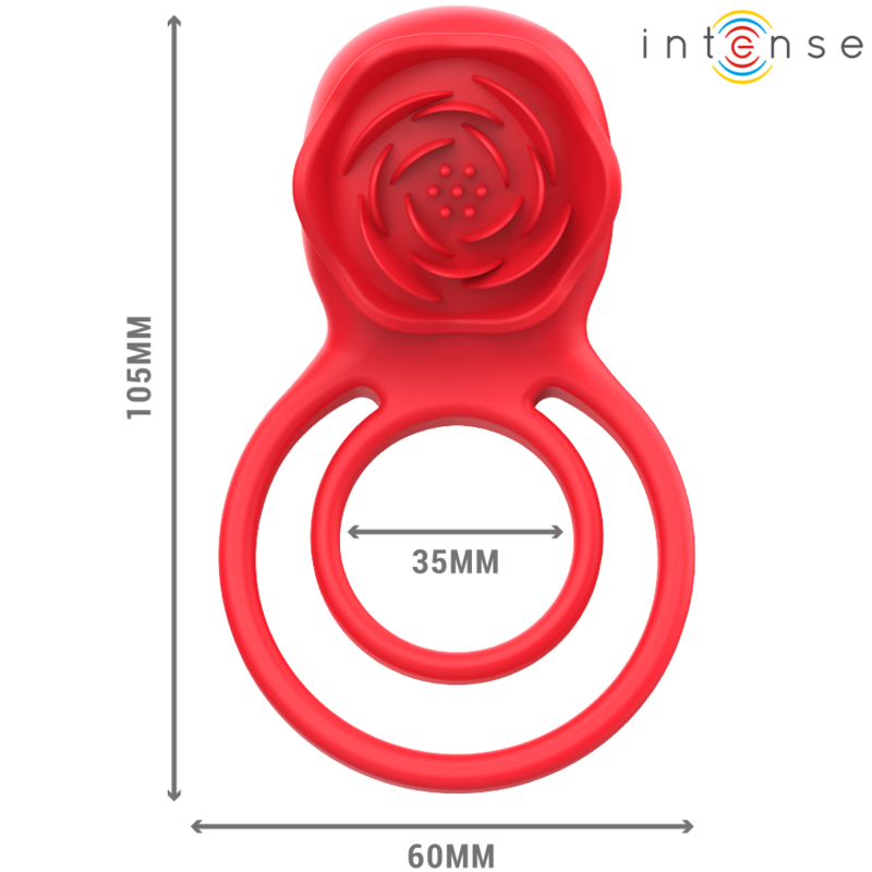 Gail pink stimulator 10 vibrations red remote control