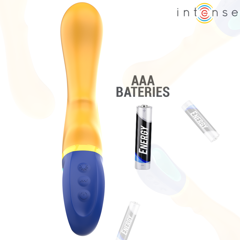 Shaggy Yellow G-Spot Vibrator