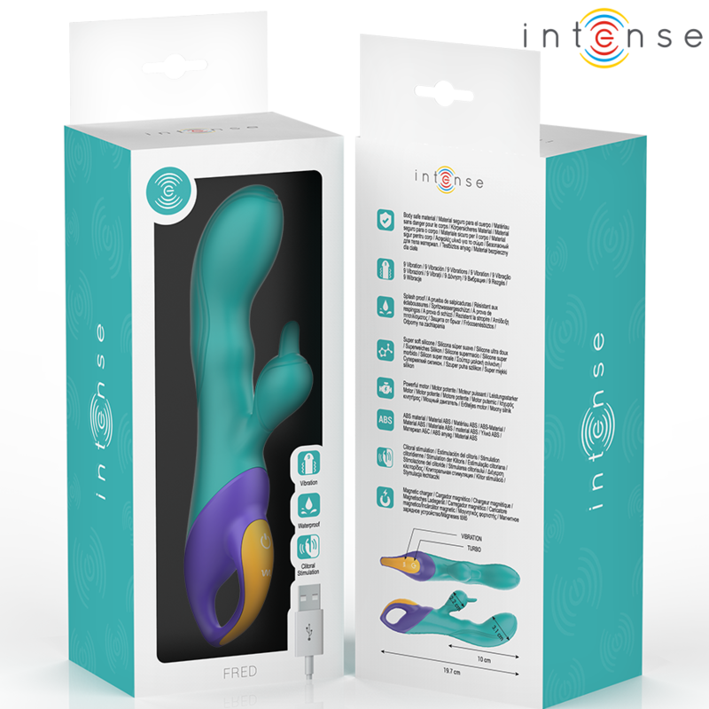 Fred blue rabbit vibrator