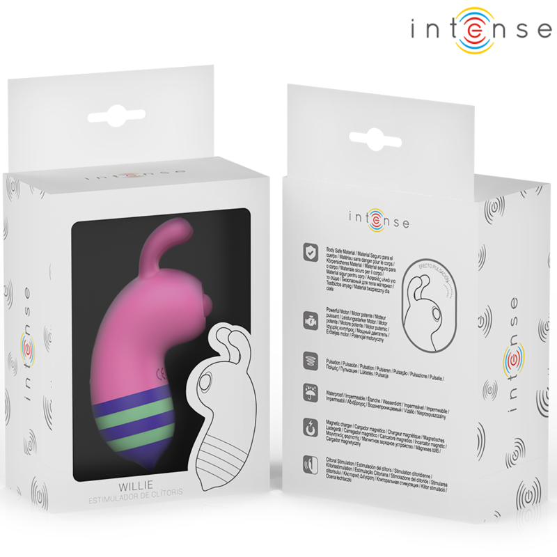 Willie bee stimulator pink/green