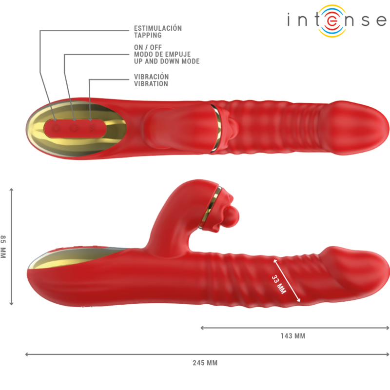 Thalia vibration &amp; thrust &amp; tapping red