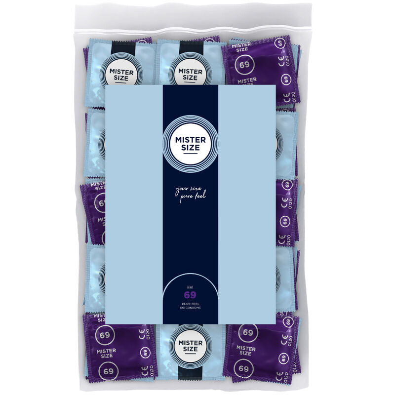 Préservatifs taille xxxl 69 mm (100 unités)