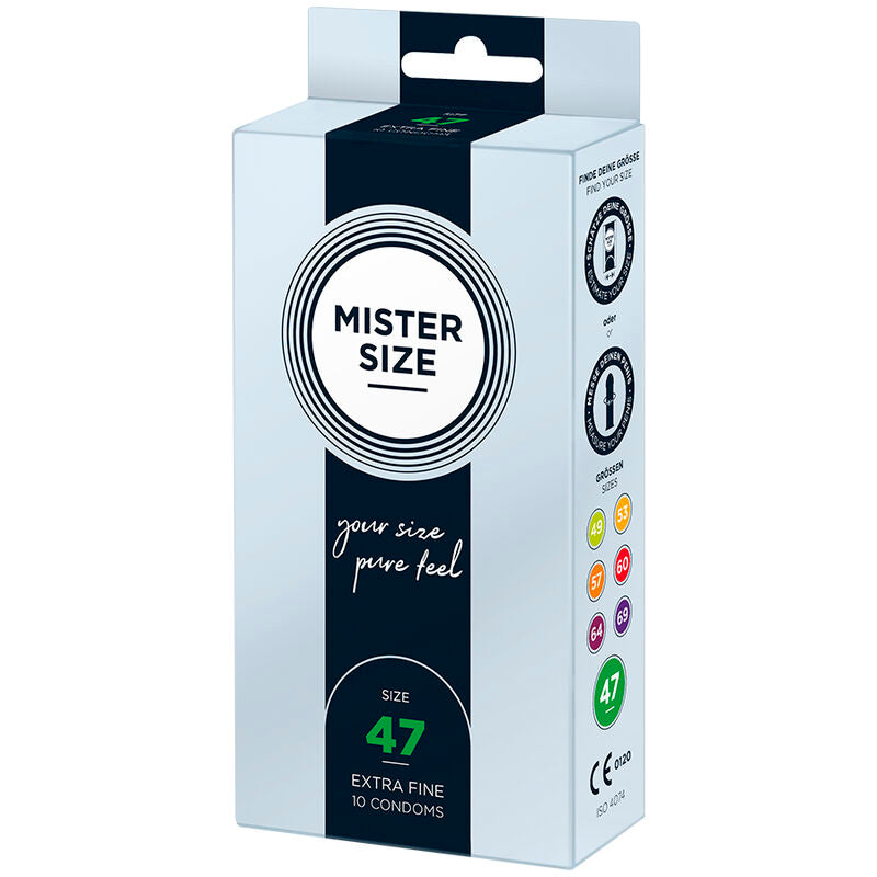 Condoms size xs 47 mm (10 units)