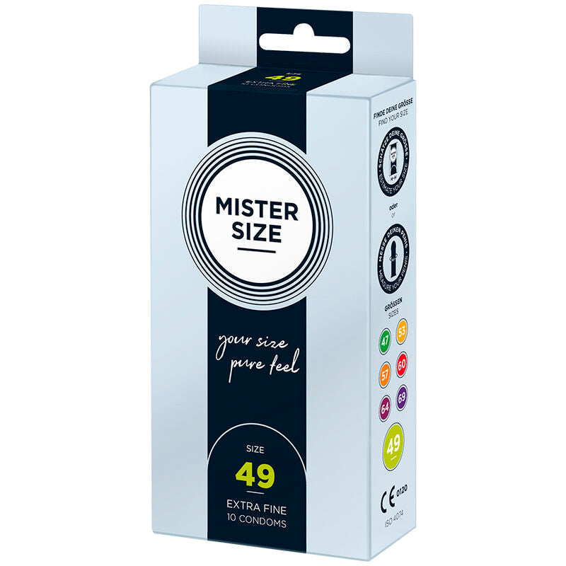 Préservatif taille s 49 mm (10 unités)