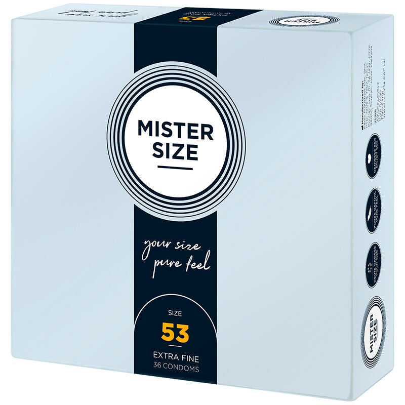 Préservatif taille m 53 mm (36 unités)