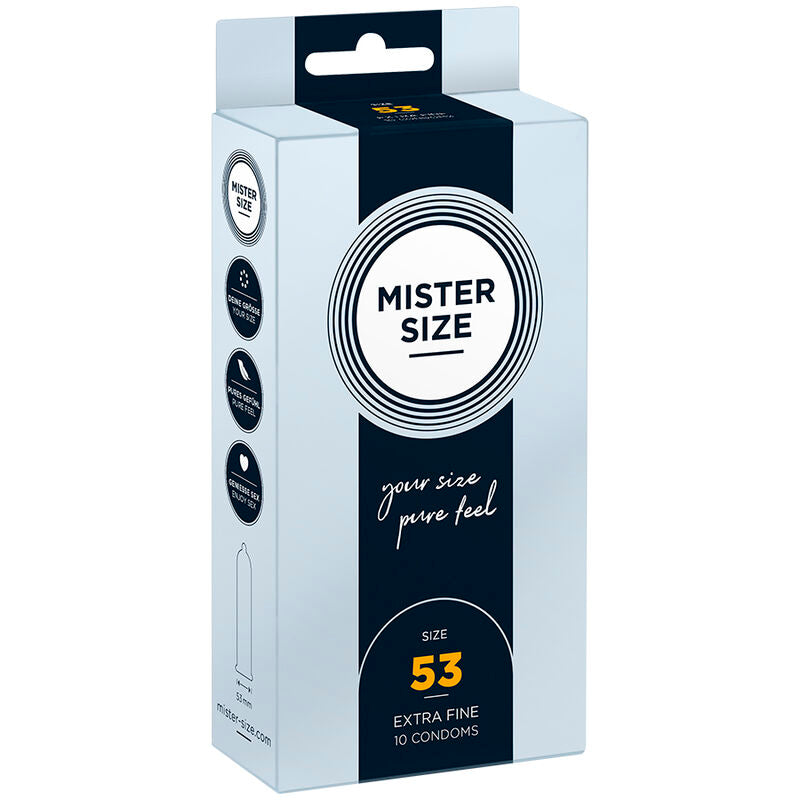 Préservatif taille m 53 mm (10 unités)