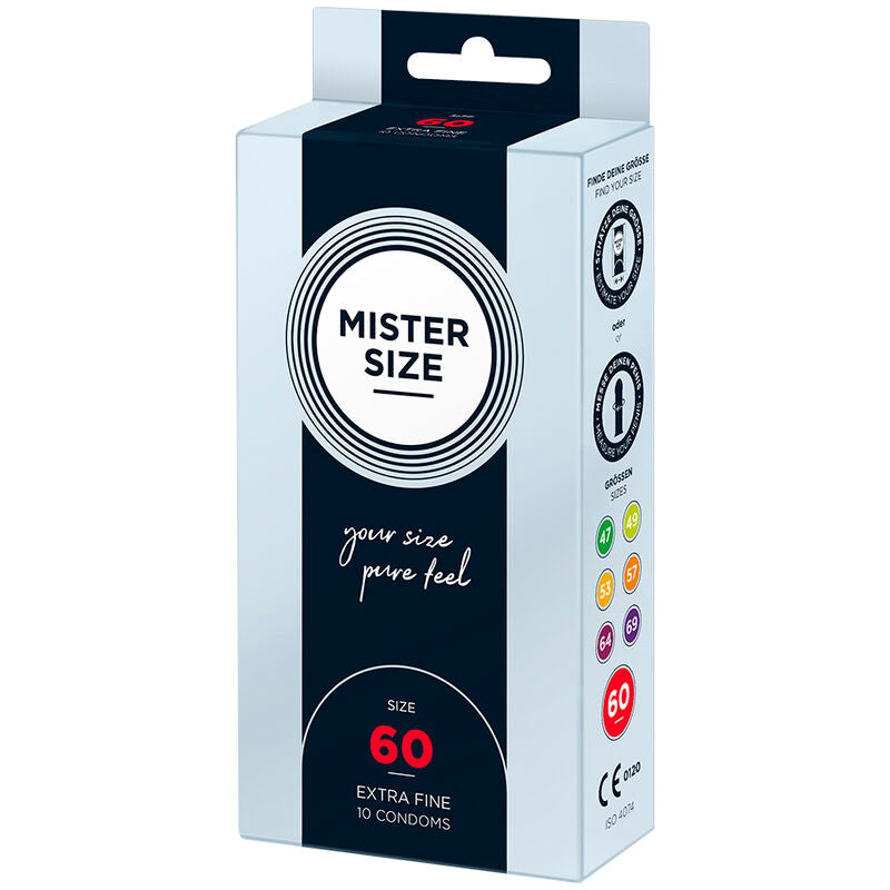 Condom size XL 60 mm (10 units)