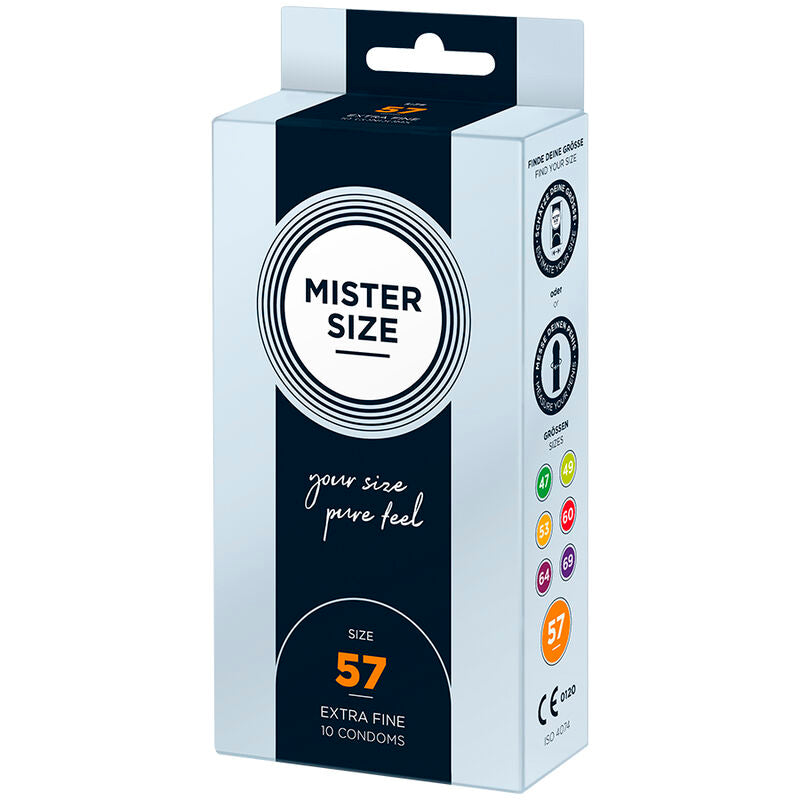 Condom size L 57 mm (10 units)