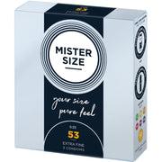Préservatif taille m 53 mm (3 unités)
