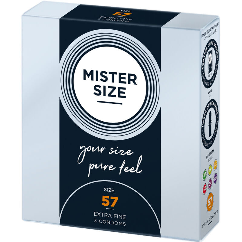 Préservatif taille l 57 mm (3 unités)