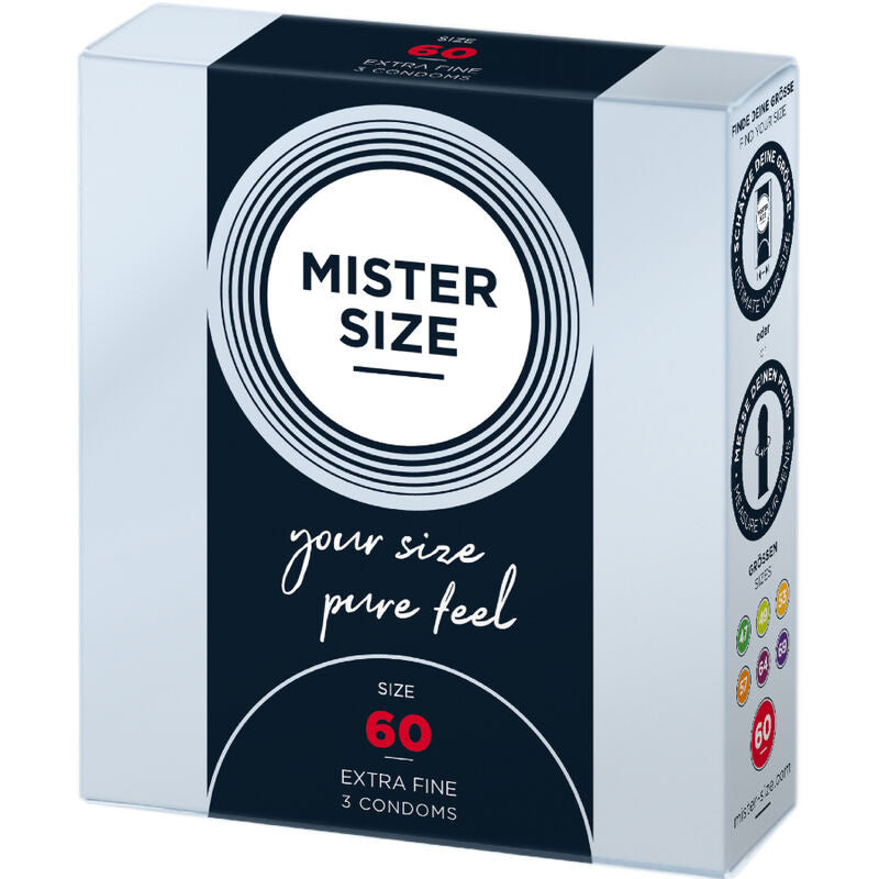 Préservatif taille xl 60 mm (3 unités)