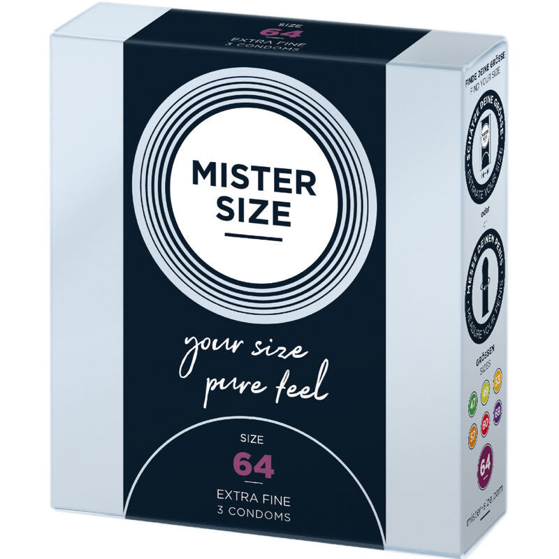 XXL condoms 64 mm (3 units)