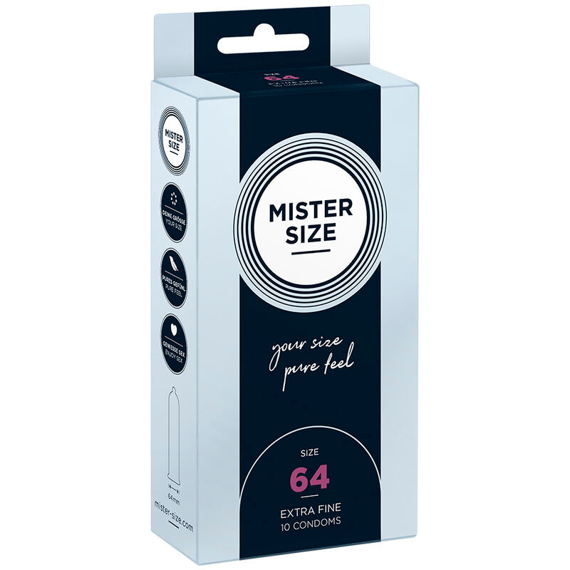 Préservatifs taille xxl 64 mm (10 unités)