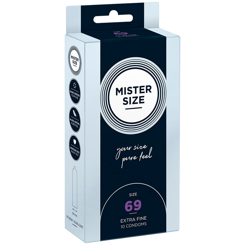 Préservatifs taille xxxl 69 mm (10 unités)
