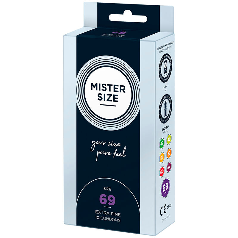 Préservatifs taille xxxl 69 mm (10 unités)