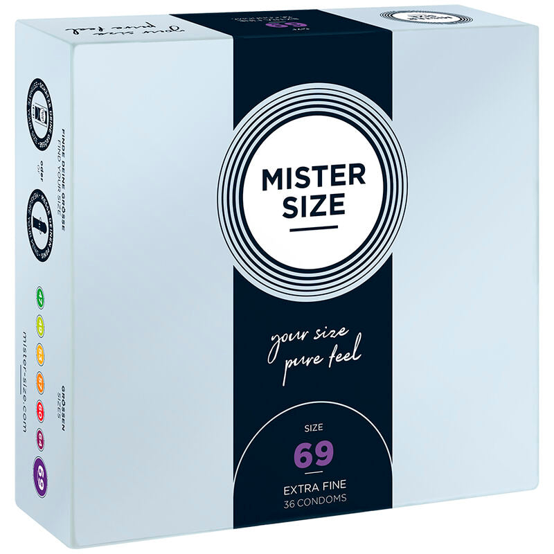 Préservatifs taille xxxl 69 mm (36 unités)