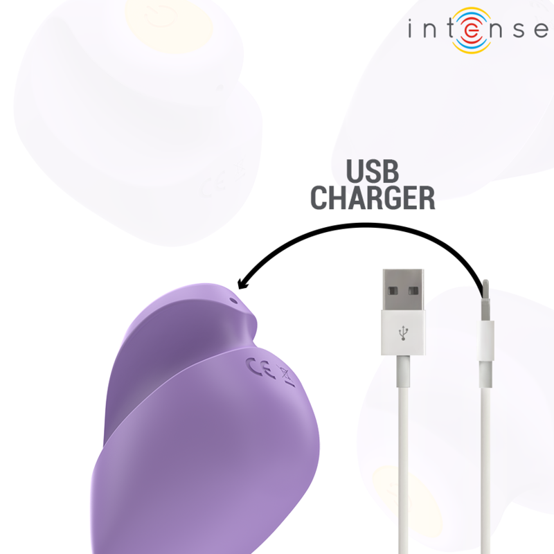 Ursula stimulator 10 vibrations purple