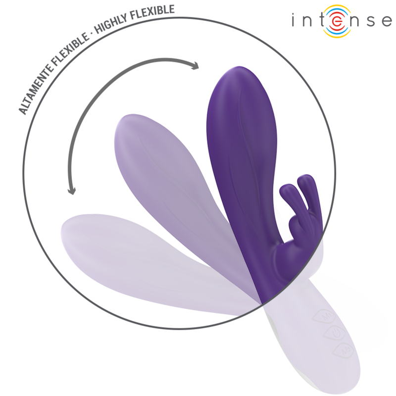 Randall 10-vibration rabbit vibrator purple
