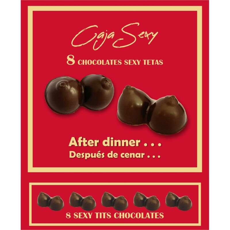 8 chocolats sexy seins