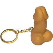 Porte-clés en forme de pénis doré