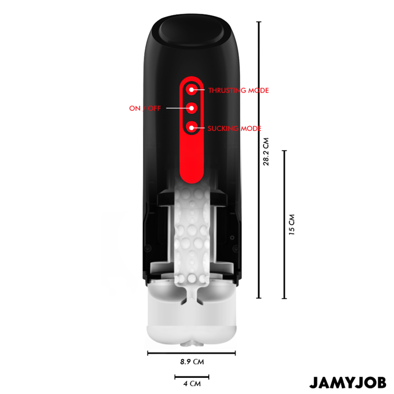 Phantom Automatic Vagina Masturbator 5 Suction and Thrusting Modes