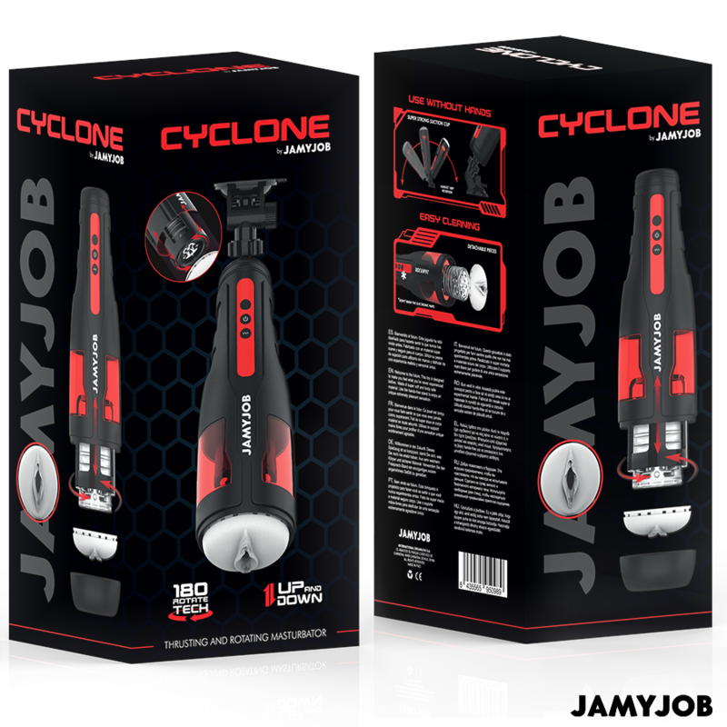 Cyclone Automatic Vagina Masturbator 10 Rotation and Thrusting Modes